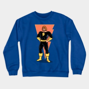 Funny Comic Book Superhero Retro 80's Cartoon Mashup Crewneck Sweatshirt